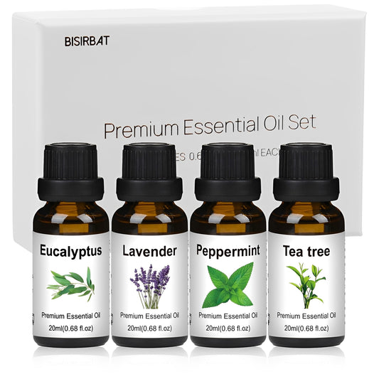 AromaPure Essential Oils Set - 4 Home Diffuser Blends kit